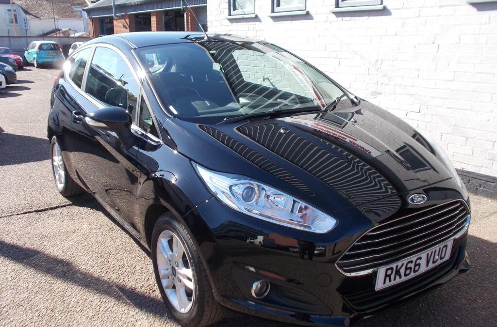 Ford Fiesta 1.0T Ecoboost Zetec Hatchback 3dr Petrol Manual Euro 6