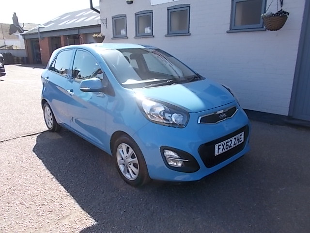 SOLD Kia Picanto 2012 (62) 1.25 EcoDynamics 2 Hatchback 5dr Petrol Manual Euro 5 (s/s) (84 bhp)