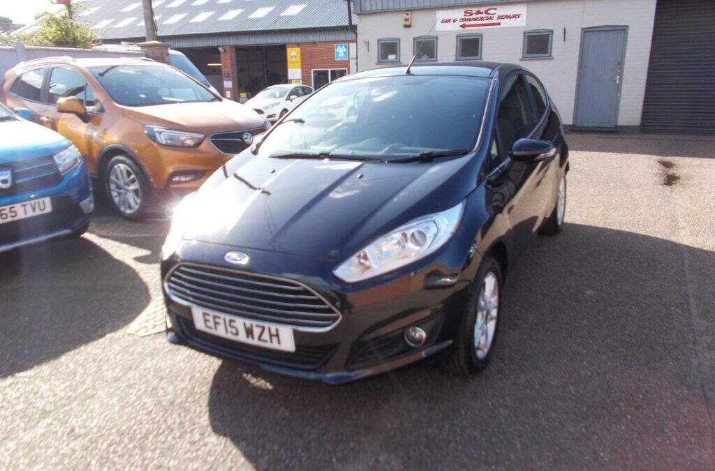 Ford Fiesta 2015 1.25 Zetec Euro 6 3dr Manual Petrol