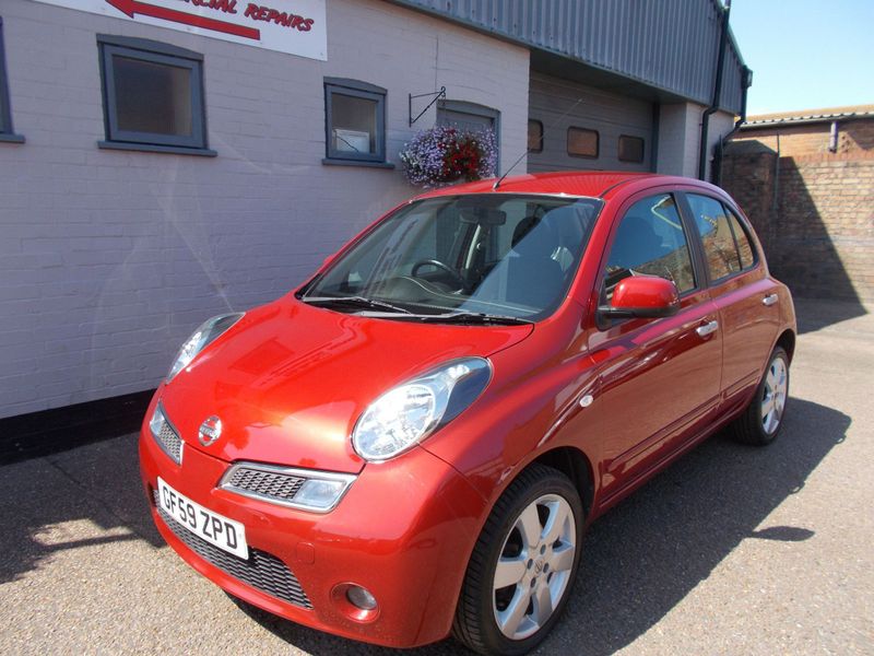 SOLD Nissan Micra 2009 (59 reg) AUTOMATIC 1.2 16v n-tec 5dr